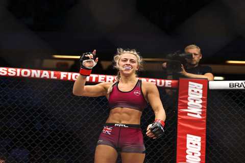 MMA star Dakota Ditcheva has home away from home in Florida but still inspired by England’s..