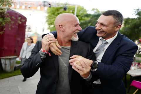 Inside McFit millionaire Rainer Schaller’s 20yr friendship with boxing star Klitschko after..