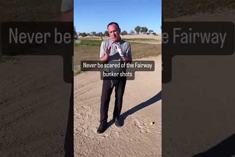 How to Escape the Bunker #shorts #youtubegolf #golfshort #golf