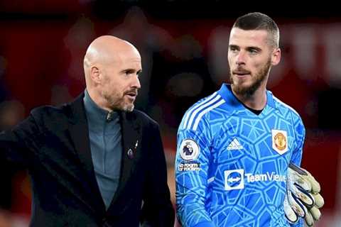 Erik ten Hag sets timeframe to thrash out David De Gea contract talks after fine display against..