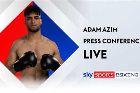 Adam Azim Announcement! 👀  Press Conference LIVE!