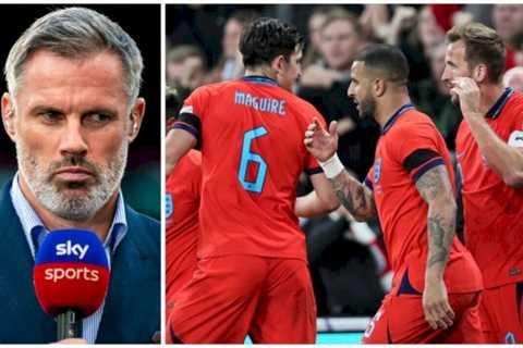 Jamie Carragher names his England World Cup squad including forgotten Man City star