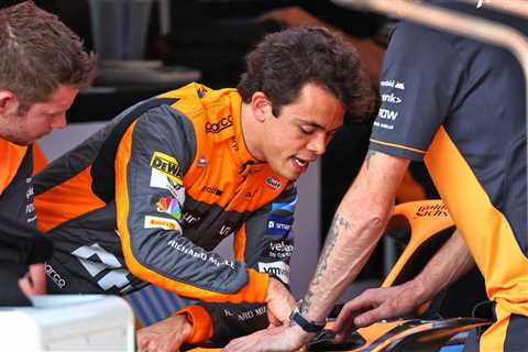 De Vries has a precautionary McLaren seat fit amid Norris illness