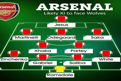 How Arsenal could line up against Wolves with chance to end for World Cup 2022 as Premier League..