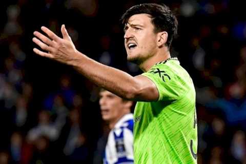 Harry Maguire ‘dumped on Man Utd transfer list’ as Erik ten Hag wants flop gone