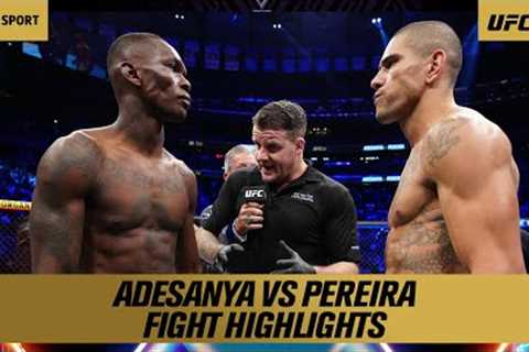 Israel Adesanya vs Alex Pereira  UFC 281 Official Highlights  Sensational Middleweight Scrap