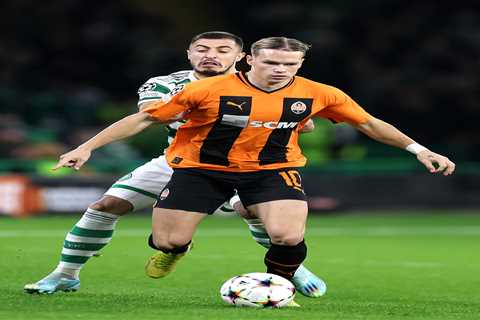 Man Utd join Arsenal in Mykhaylo Mudryk transfer race with Erik ten Hag keeping tabs of Shakhtar..