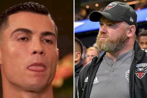 Cristiano Ronaldo aims dig at ‘worse looking’ Wayne Rooney after ex-team-mate’s criticism