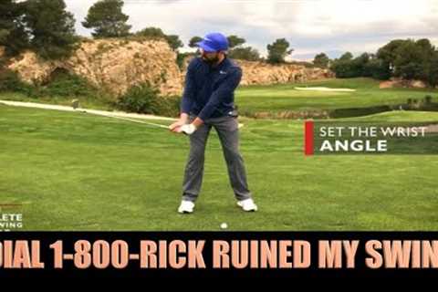 Rick Shiels has RUINED over 1 MILLION Golf Swings with this GOLF INSTRUCTION.  STOP NOW!