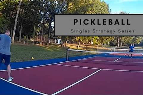 Pickleball Singles Strategy - Net Control / Anticipation