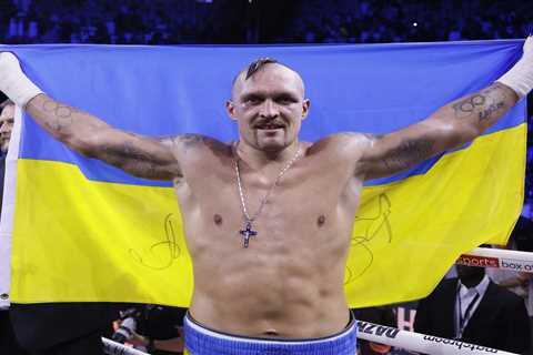 Oleksandr Usyk ‘opens door to fight against Alexander Povetkin in a Ukraine vs Russia boxing battle’