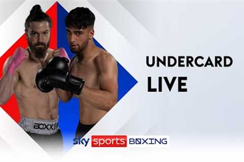 LIVE BOXING!  Adam Azim v Rylan Charlton  Live Undercard