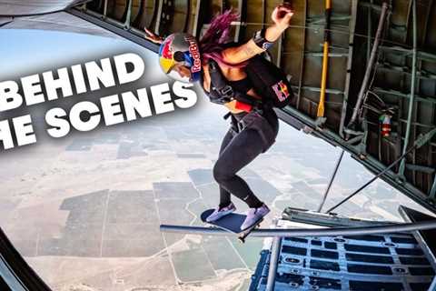 Highest Skate Trick Ever? Go Behind The Scenes Of Leticia Bufoni Sky Grind