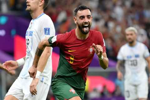 World Cup: Portugal Beats Uruguay; Bruno Fernandes Scores Twice