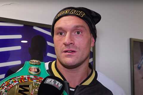 Tyson Fury promises to ‘slap Oleksandr Usyk in the mouth’ in brutal X-rated attack after..