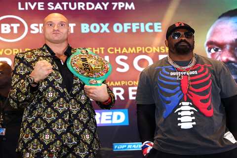 Tyson Fury isn’t facing me because I’m his mate, I come to fight and I plan to KO him, says Derek..