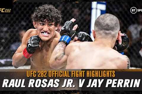 The youngest fighter ever in the UFC!  Raul Rosas Jr. v Jay Perrin  UFC Official Fight Highlights