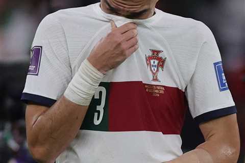 Portugal star Pepe played on with a BROKEN ARM in his side’s World Cup quarter-final loss to Morocco