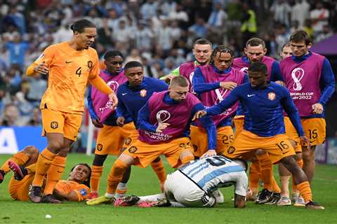 Slammed referee Mateu Lahoz sent HOME from World Cup after chaotic Argentina clash with Holland and ..