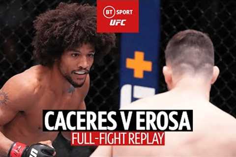 Alex Caceres v Julian Erosa  Official UFC Fight Highlights  Caceres high-kicks way to win!