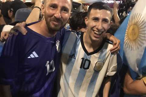 Poundshop World Cup lookalikes mocked after mingling with fans in Qatar… can you guess who they’re..