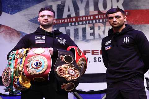 Josh Taylor vs Jack Catterall 2 is ON as fighters sign on for grudge Glasgow world title rematch in ..