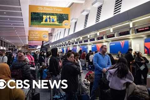 Winter storm sweeping across U.S. causes flight delays, cancellations