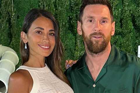 Lionel Messi and stunning wife Antonela end historic 2022 at World Cup winner’s Rosario mansion..