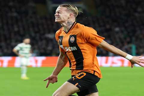 Arsenal’s second £62m Mudryk transfer bid ‘to be rejected’ amid Chelsea interest as Shakhtar point..