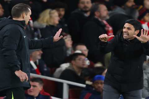 Mikel Arteta slammed for touchline rage against Newcastle as fans call for Arsenal manager to be..