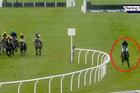 ‘Most embarrassing thing I’ve ever done’ – Jockey can’t believe it as wrong course disaster hands..