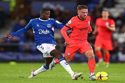 Fulham ‘consider Abdoulaye Doucoure transfer bid with Everton willing to let midfielder leave in..