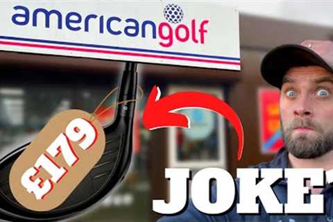 AMERICAN GOLF surely isn''t selling their 2022 DRIVERS... this CHEAP!?