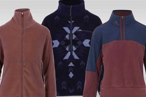 These cozy, fleece layers are perfect for winter golf