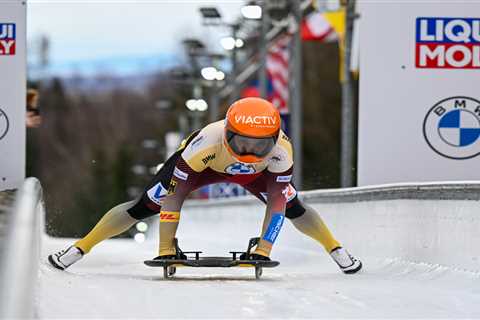 Hermann keeps grip on skeleton at World Cup but Briton challenges Germany