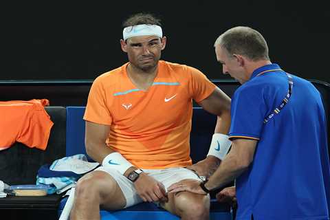 Defending champion Rafa Nadal crashes out of Australian Open second round following injury