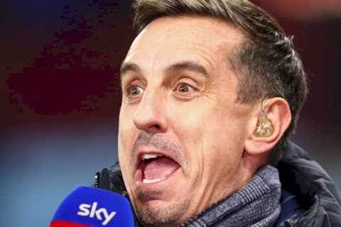 Gary Neville wants to sign petition to get himself banned from commentating on Arsenal