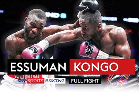 FULL FIGHT!  Ekow Essuman vs Chris Kongo  BRITISH GRUDGE MATCH 🔥