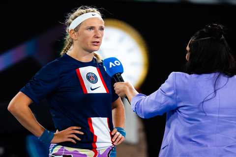 Victoria Azarenka reveals why she’s wearing lucky PSG shirt at Australian Open – and it’s all to do ..