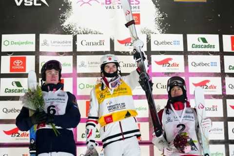 Canada’s Mikaël Kingsbury captures World Cup moguls gold on home snow