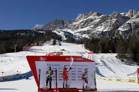 Odermatt wins second successive Alpine Skiing World Cup super-G title at Cortina