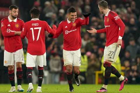 Man Utd 3-1 Reading: Brazilians bag as Red Devils ease into FA Cup fifth round