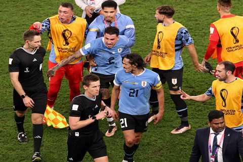 Cavani among Uruguay players to be banned for conduct against Ghana at World Cup