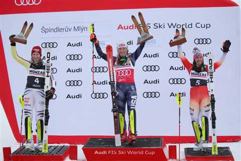 Shiffrin wins Spindleruv Mlyn slalom, moves within 1 win of World Cup record