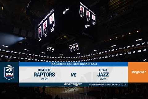 Tangerine Game Highlights: Raptors at Jazz- February 1, 2023