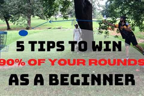 5 Tips to Win 90% of Your Cards as a Beginner in Disc Golf | Disc Golf Improvement Videos