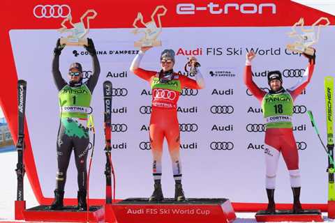 Odermatt wins Cortina d’Ampezzo super-G for 2nd win in 2 days