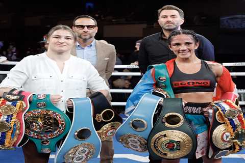 Katie Taylor’s May rematch with Amanda Serrano CONFIRMED with Conor McGregor in talks to help bring ..