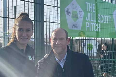 Jill Scott backs England to win World Cup as she opens pitch named in her honour