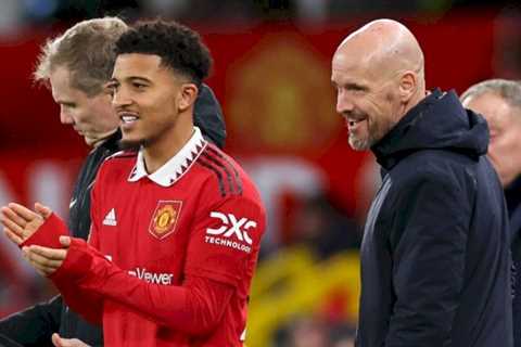 Man Utd boss Erik ten Hag has dropped early Jadon Sancho team news hint for Leeds clash